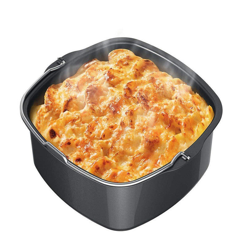 Square Deep Metal Baking Bucket