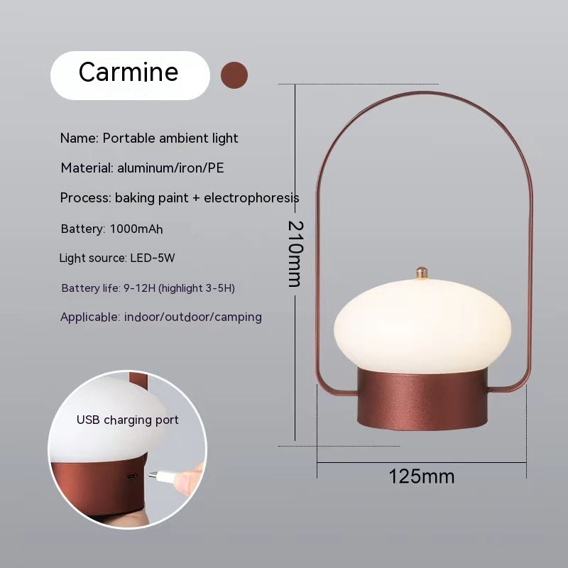 Small Domed Hurricane Lamp