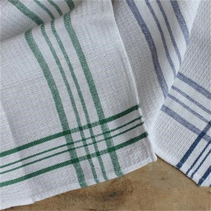 Table Linens: French Striped Cotton Tea Towel