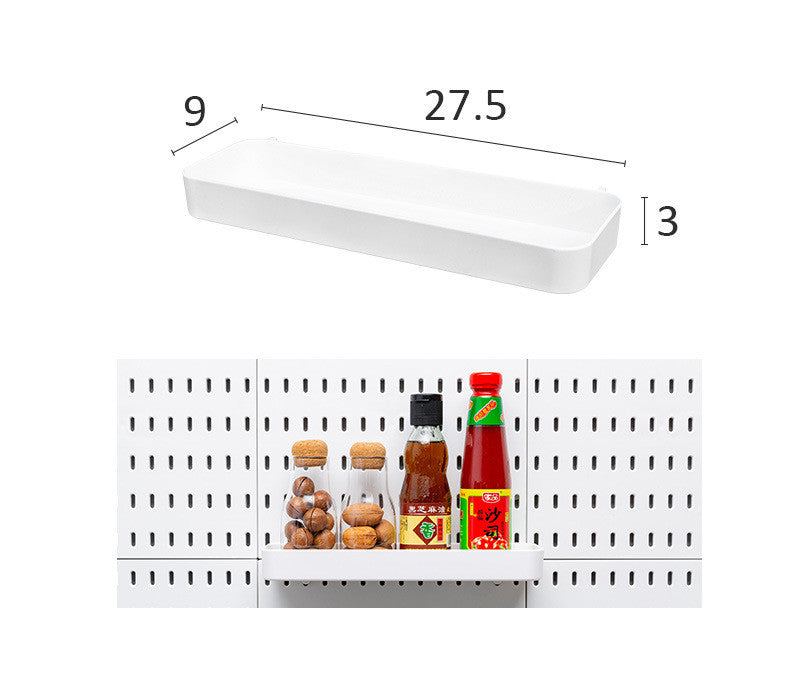 Kitchen Pegboard Wall Organizer