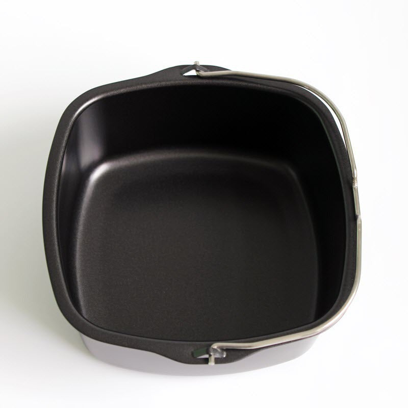 Square Deep Metal Baking Bucket