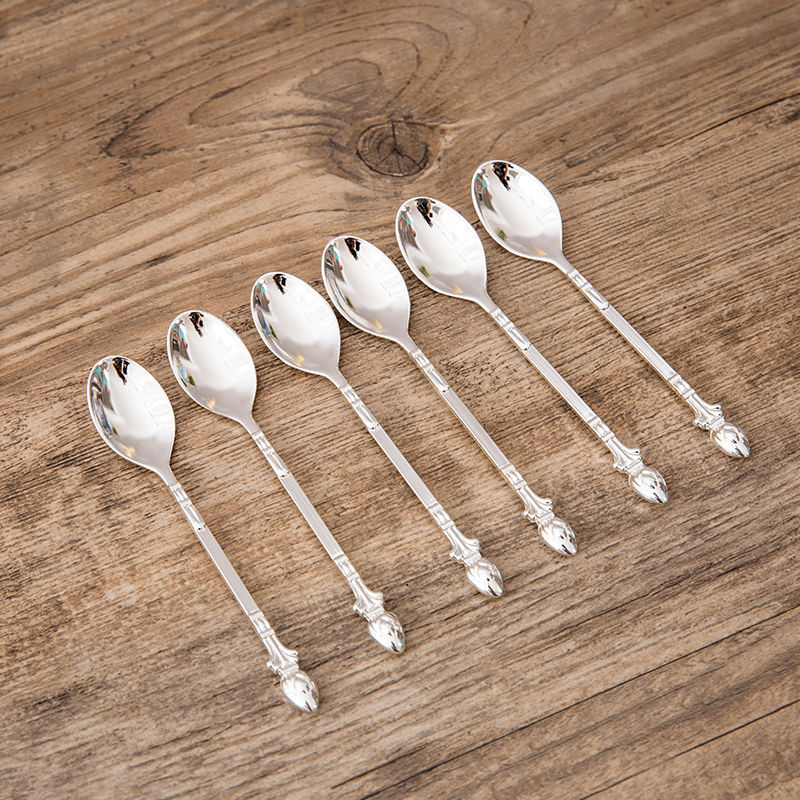 Swan Dessert Utensil Set-Silver or Gold
