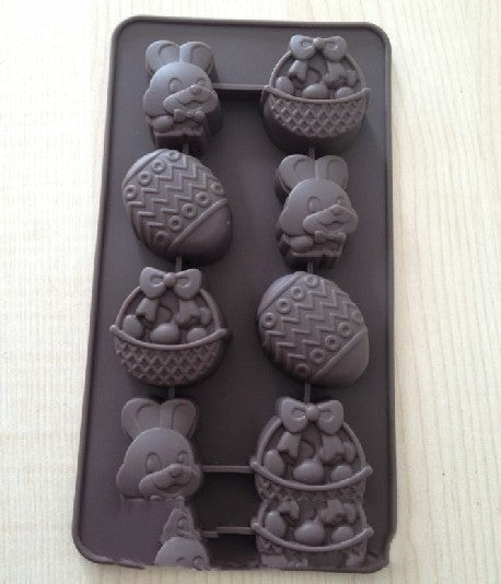 Bunnies & Baskets Easter Mold