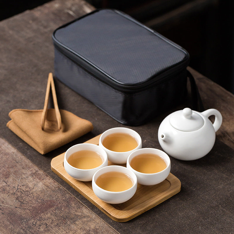 Portable Ceramic Tea Set