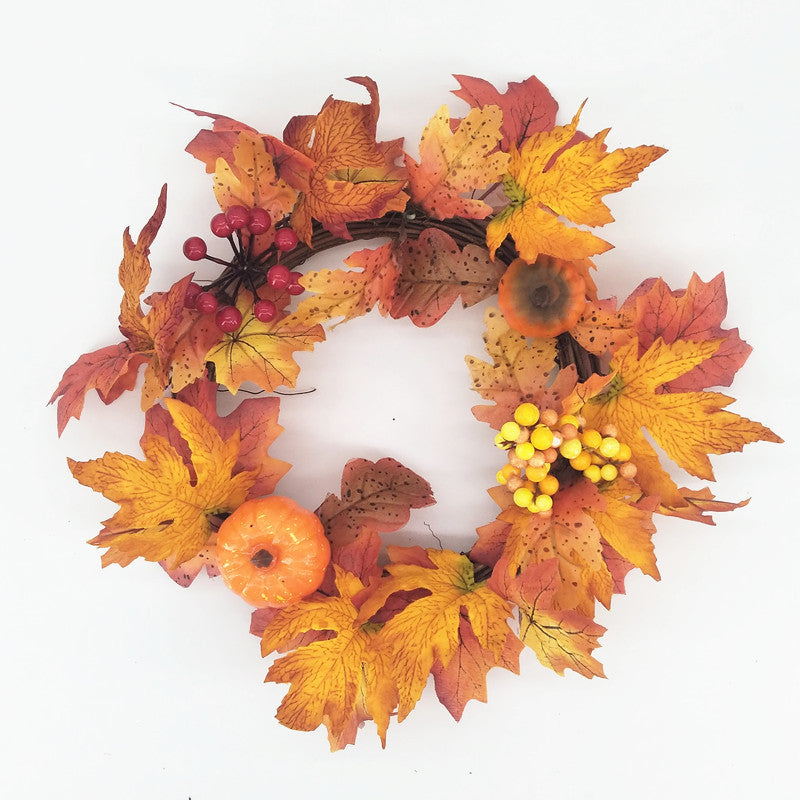 Autumn Leaf Wreath