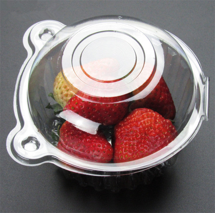 200PC Closed Clear Plastic Dessert Cups