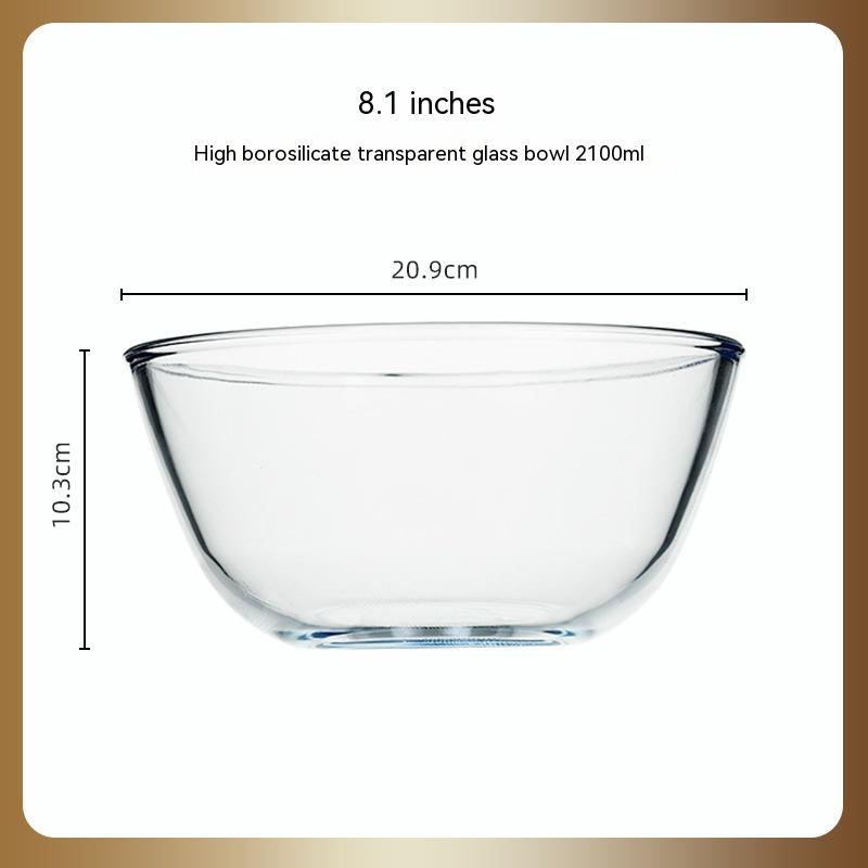 Clear Glass Mixing Bowls