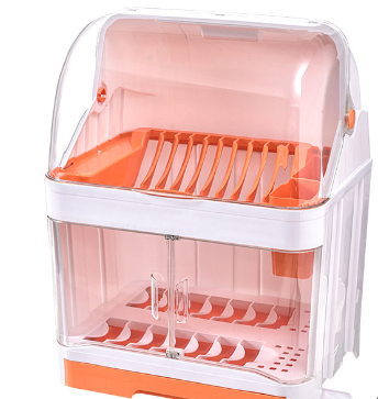 2-Tier UV Disinfecting Dish Rack