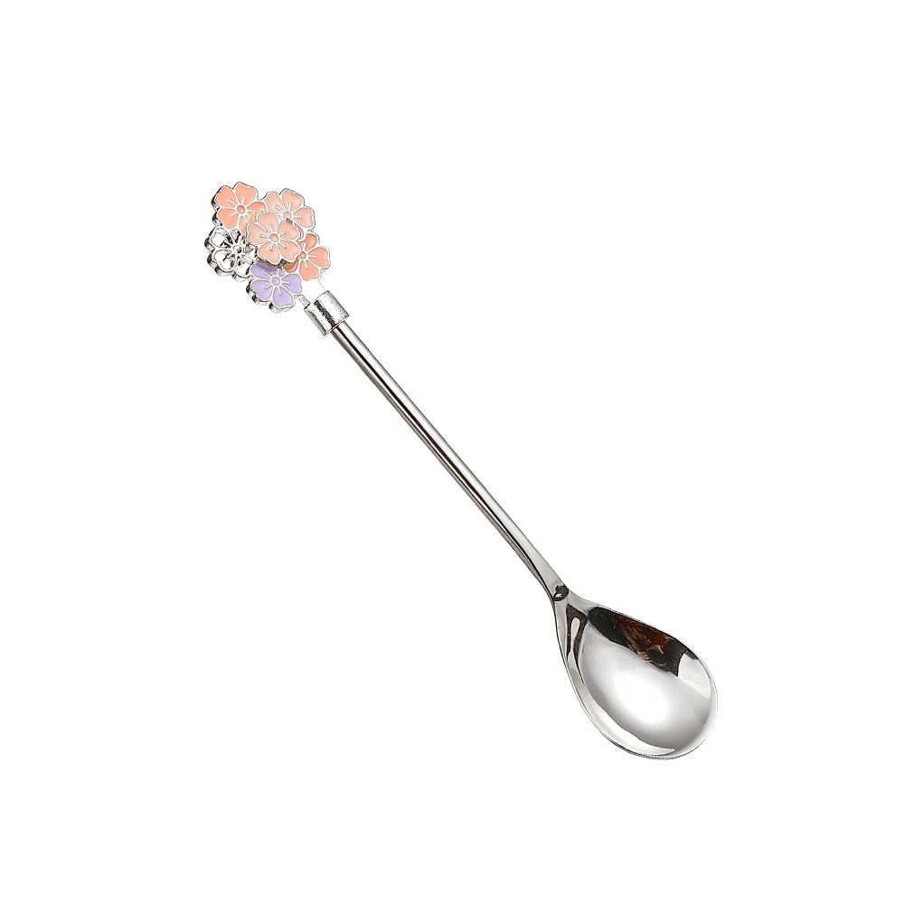 Dessert Spoons-Antler & Flower Designs