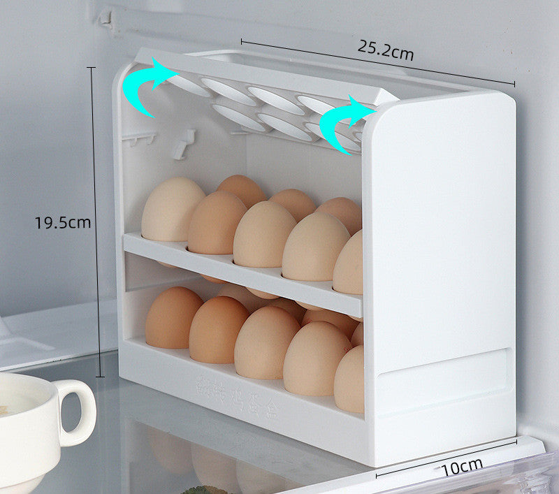 3-Tier Egg Crate Storage Shelf