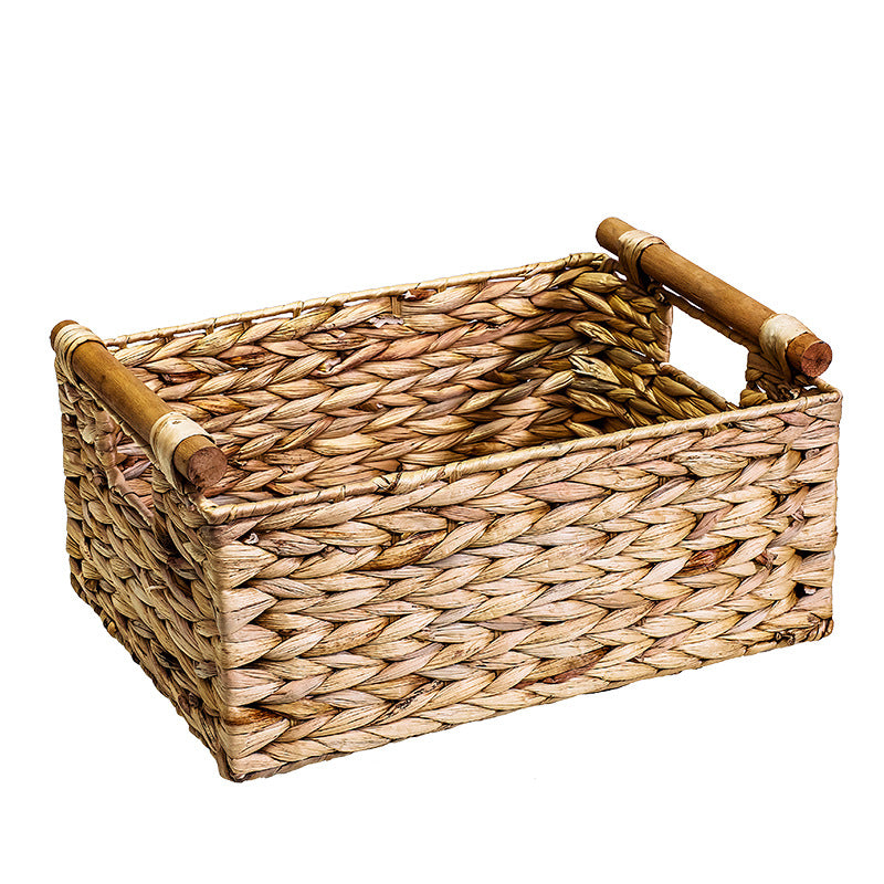 Rattan Storage Basket Organizer