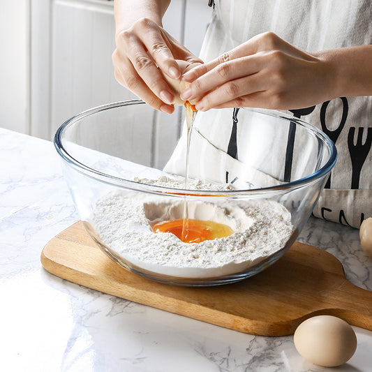 Clear Glass Mixing Bowls