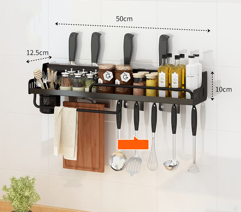 Kitchen Wall Mount Shelf Rack