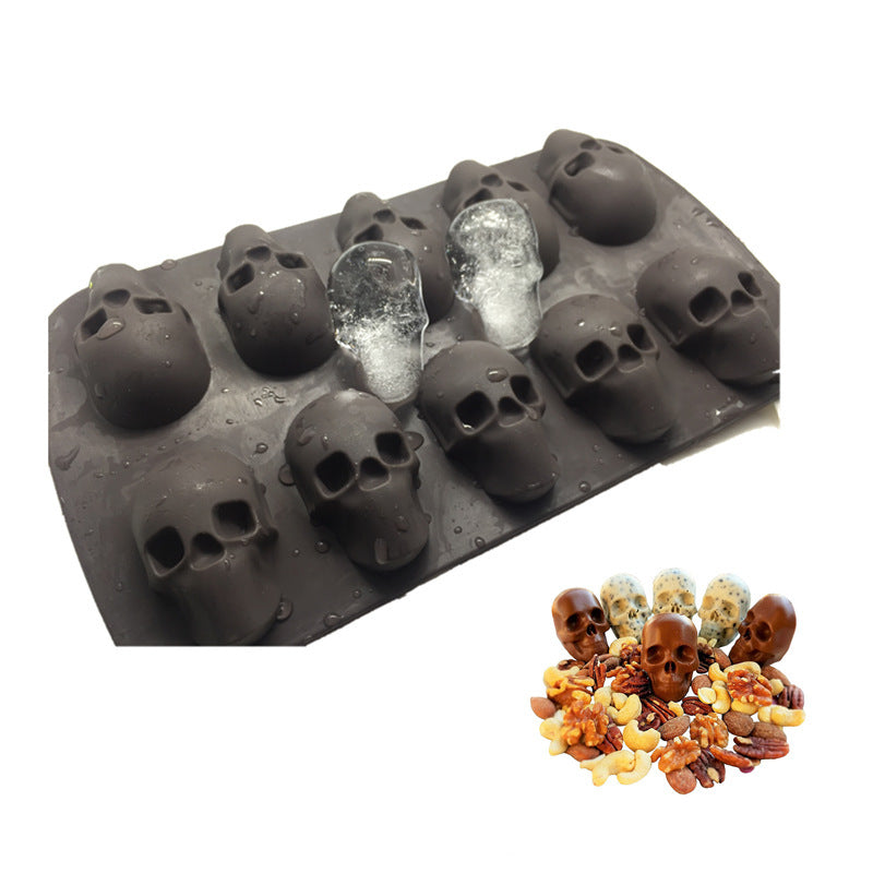 Halloween 10-Skull Mold