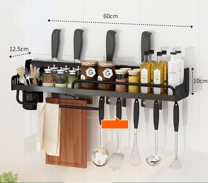 Kitchen Wall Mount Shelf Rack