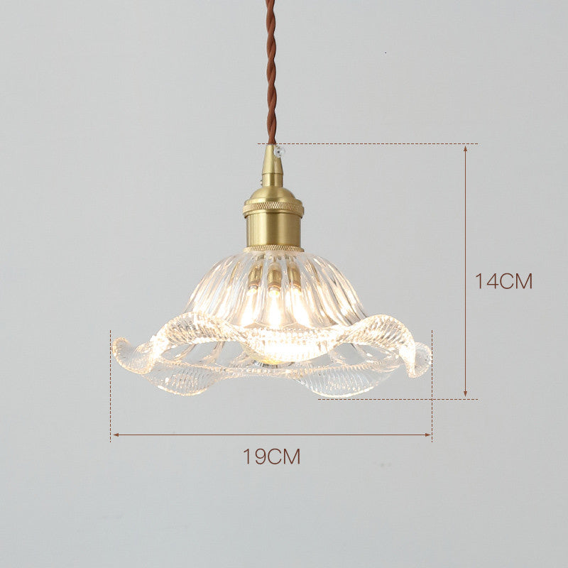 French Floral Pendant Lamps