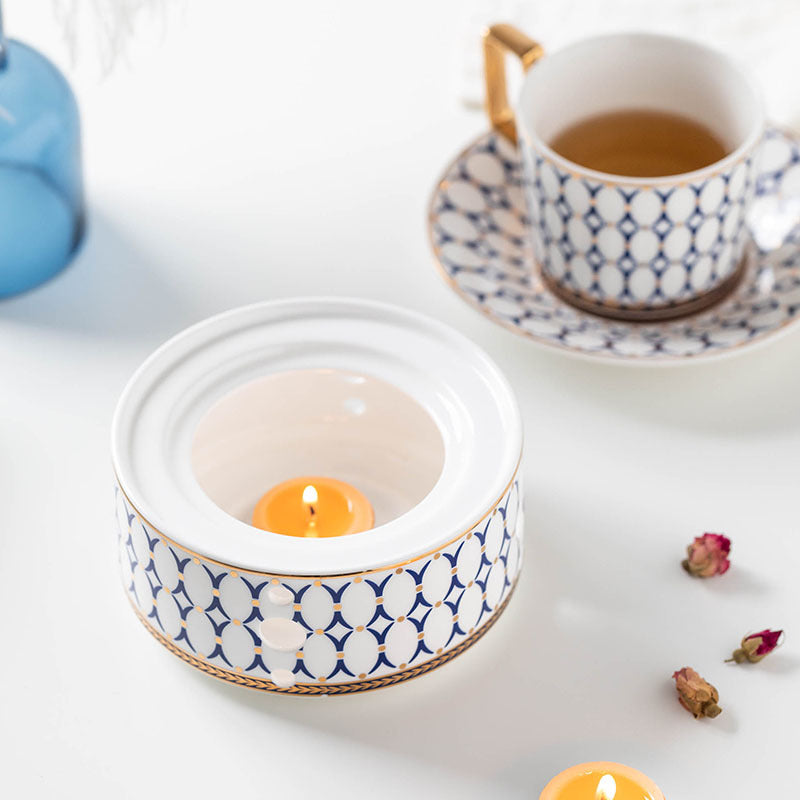 Ceramic & Glass Candle Teapot in 2 Designs