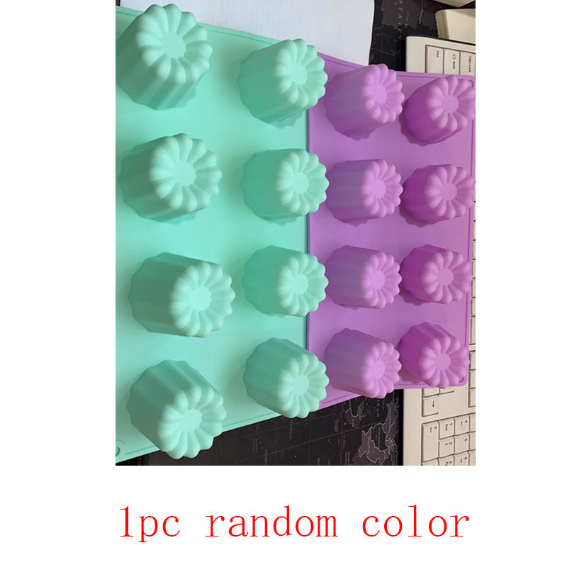 Silicone 8-Canelle Baking Mold