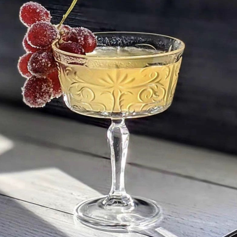Totem Embossed Coupe Glass