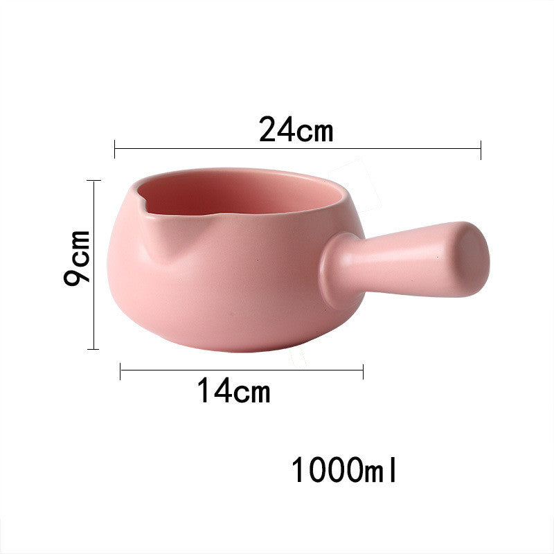 Mini Ceramic Milk Pot