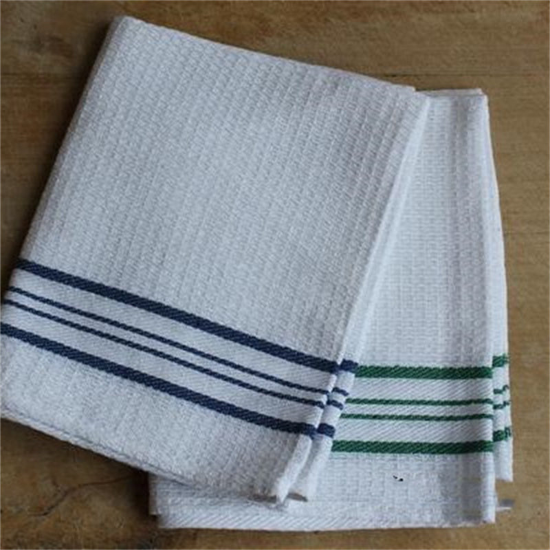 Table Linens: French Striped Cotton Tea Towel