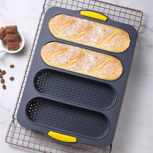 Perforated French Baton Silicone Bread Mold