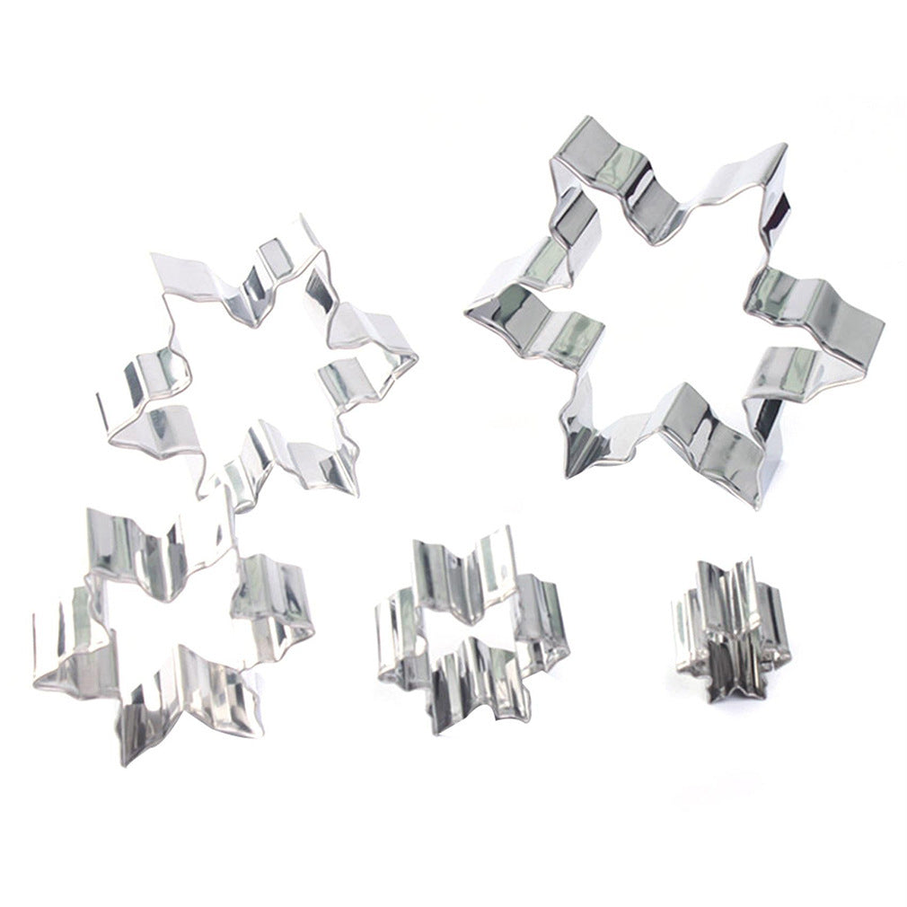 Snowflake Stainless Steel Cake Mold Cookie Cutter