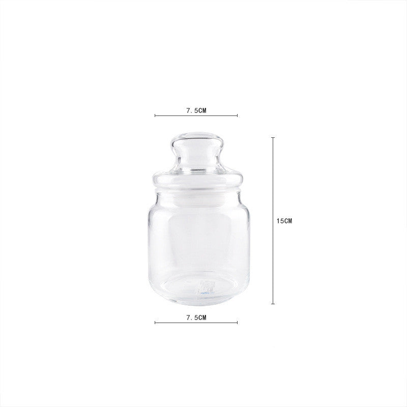 Glass Apothecary Jar