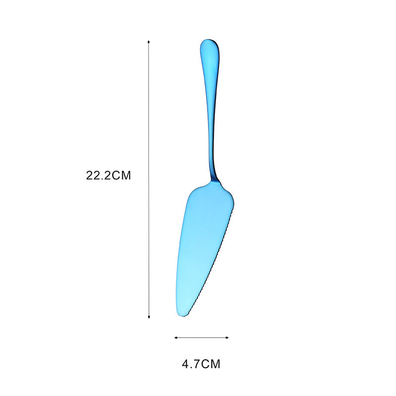 Dessert Server Triangle Serrated Edge