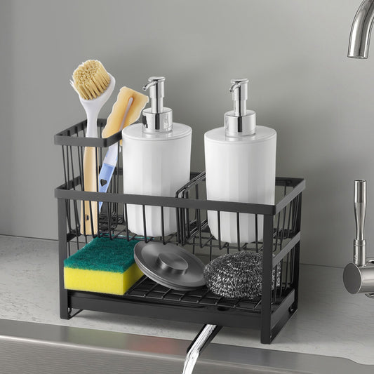 Kitchen Sink Cleaning Organizer