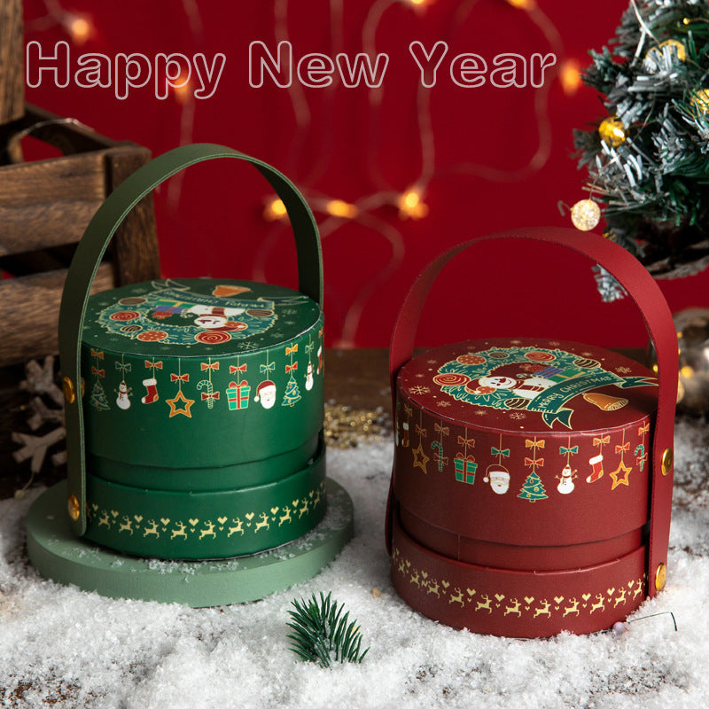 Christmas Hat Box Gift Box