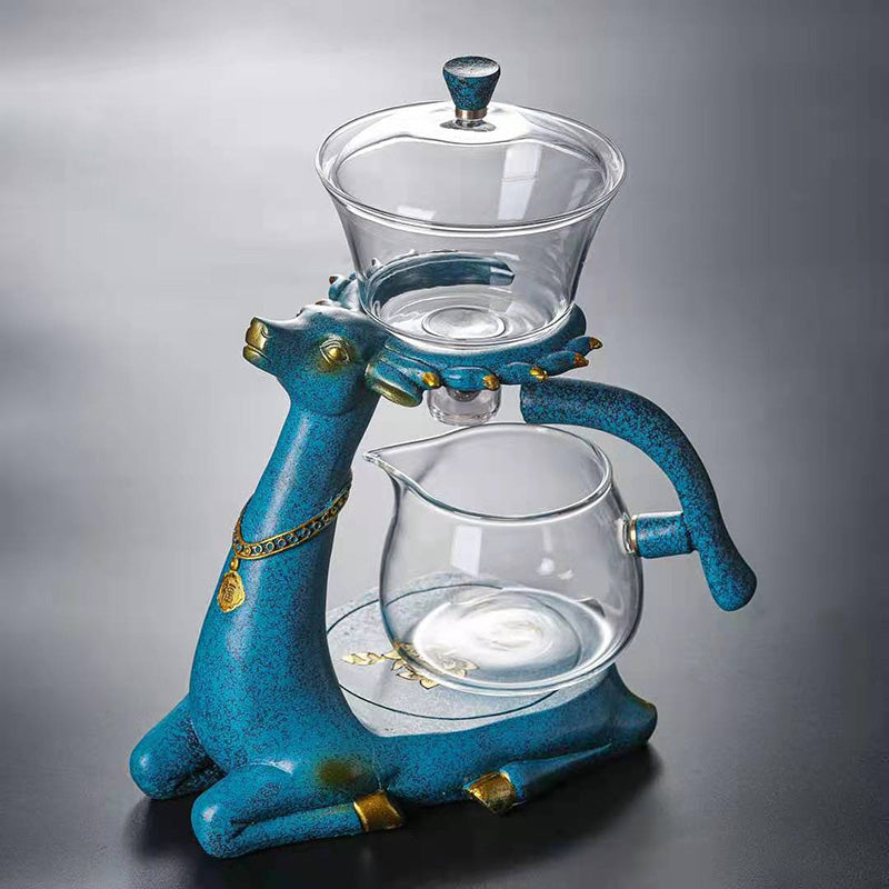 Automatic Glass Tea Brewer and Cup