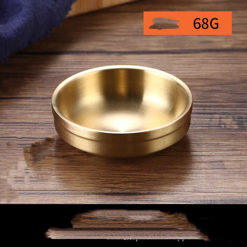 Kitchenware: Bowls-Stainless Steel Gold & Silver