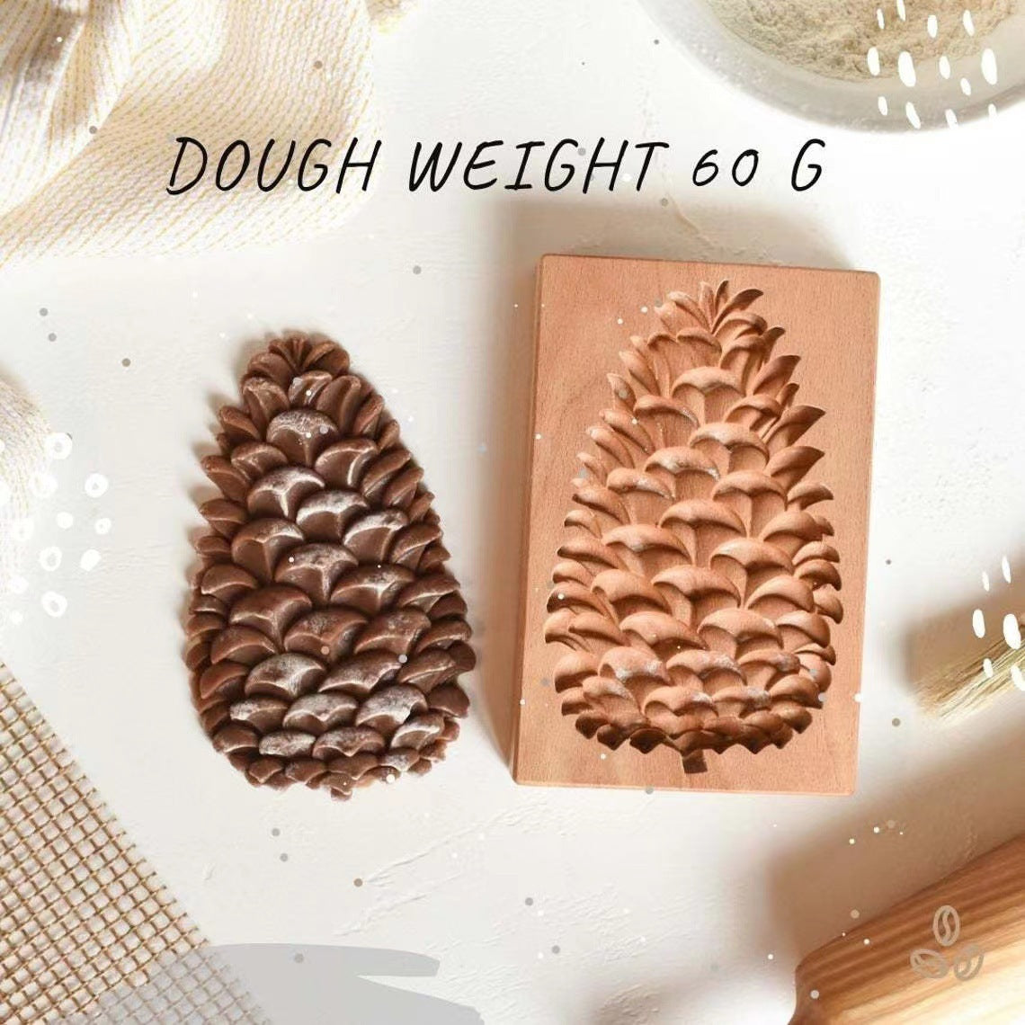Wooden Animal, Nature, Decorative Stamp Molds