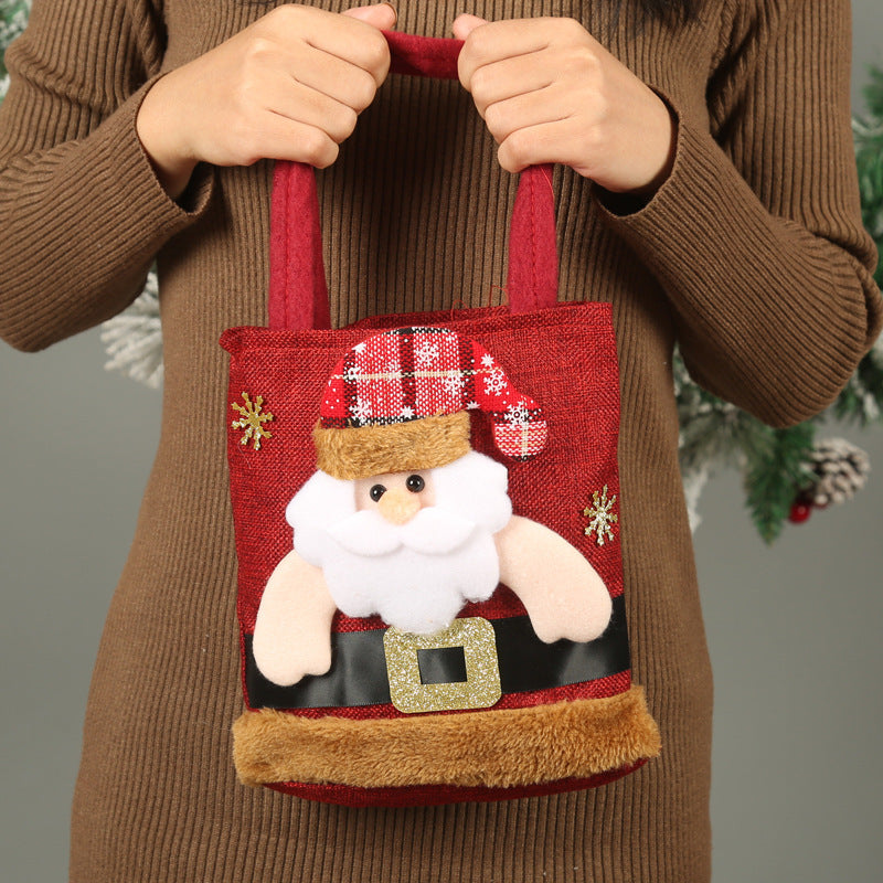 Christmas: 3D Raised Applique Totes