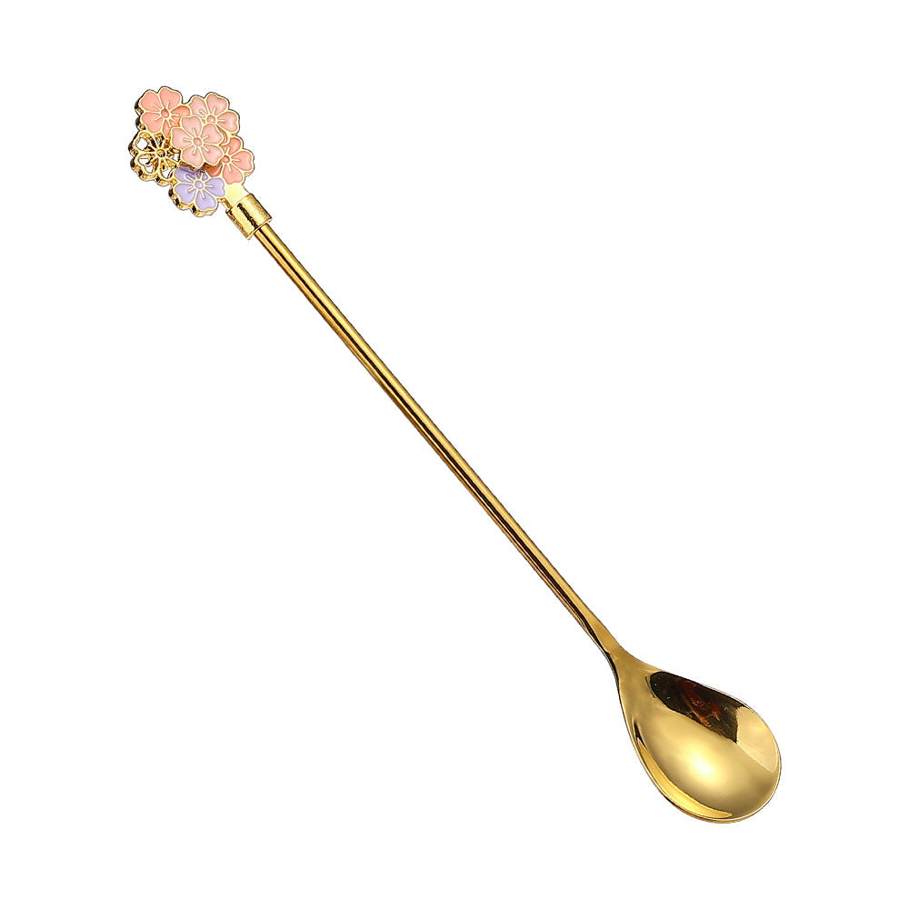 Dessert Spoons-Antler & Flower Designs