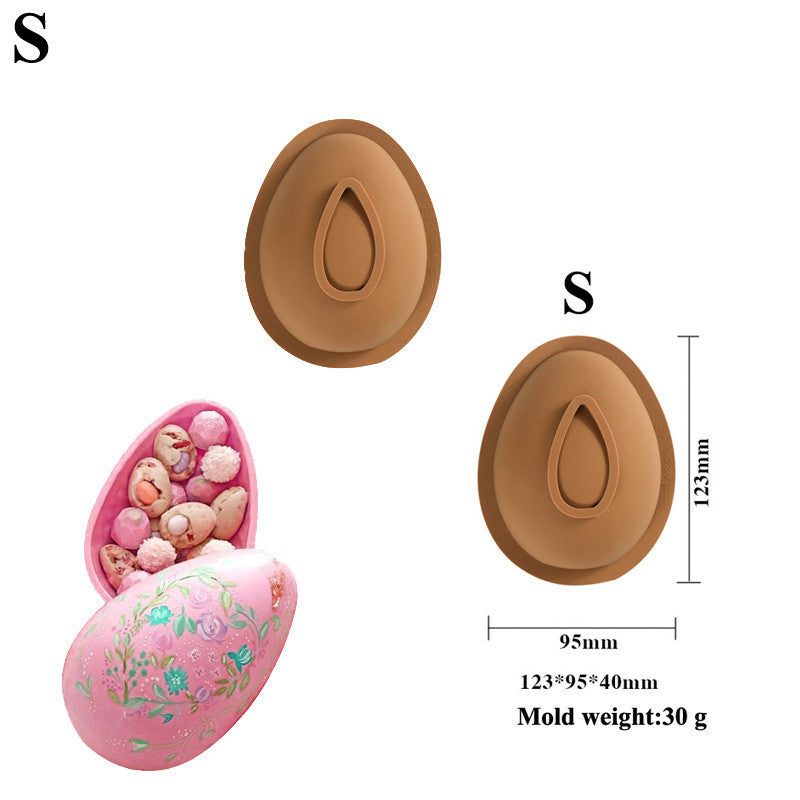 Various 3D Easter Egg Molds