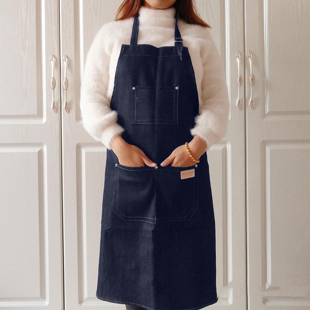 Classic Denim Blue Jean Apron