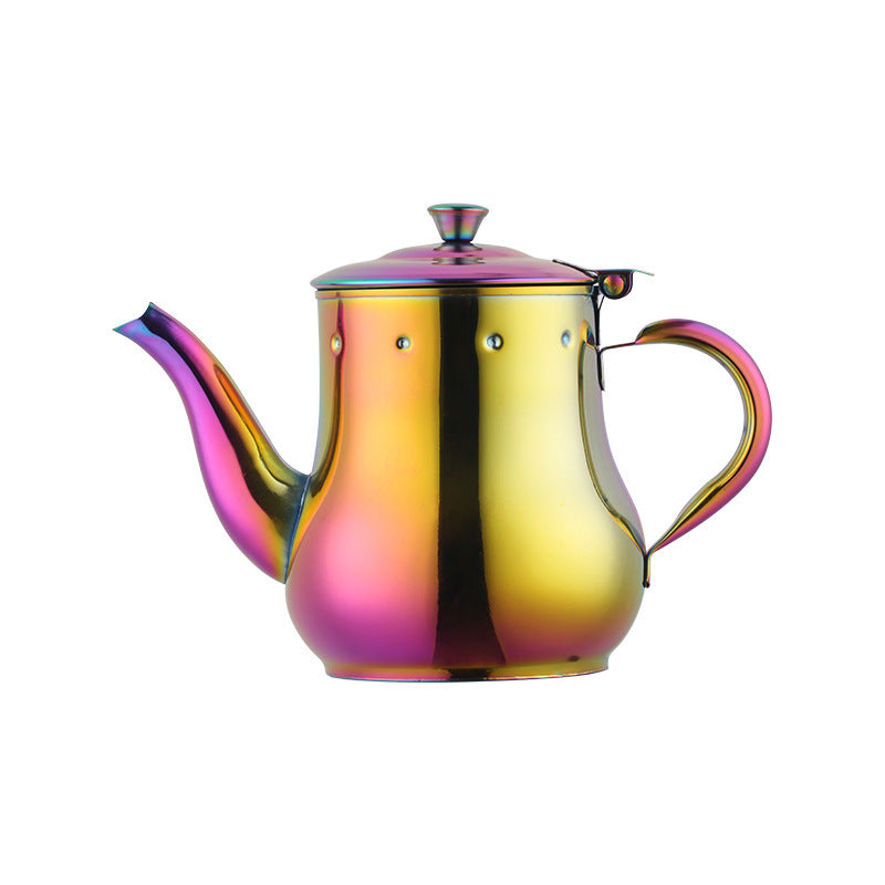 Titanium Plated Tea Pot