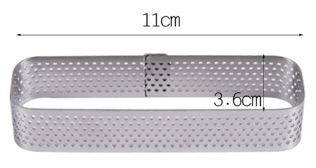 Perforated Stainless Steel Baking Rings