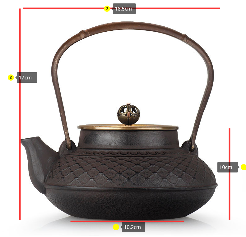 Classic Japanese Cast Iron Tea Kettle