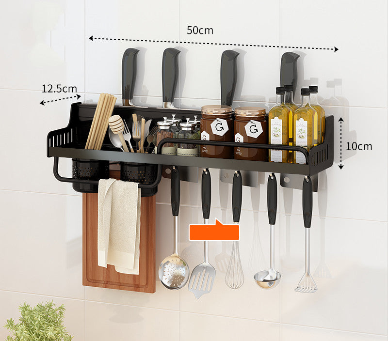 Kitchen Wall Mount Shelf Rack