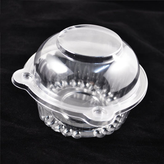 200PC Closed Clear Plastic Dessert Cups