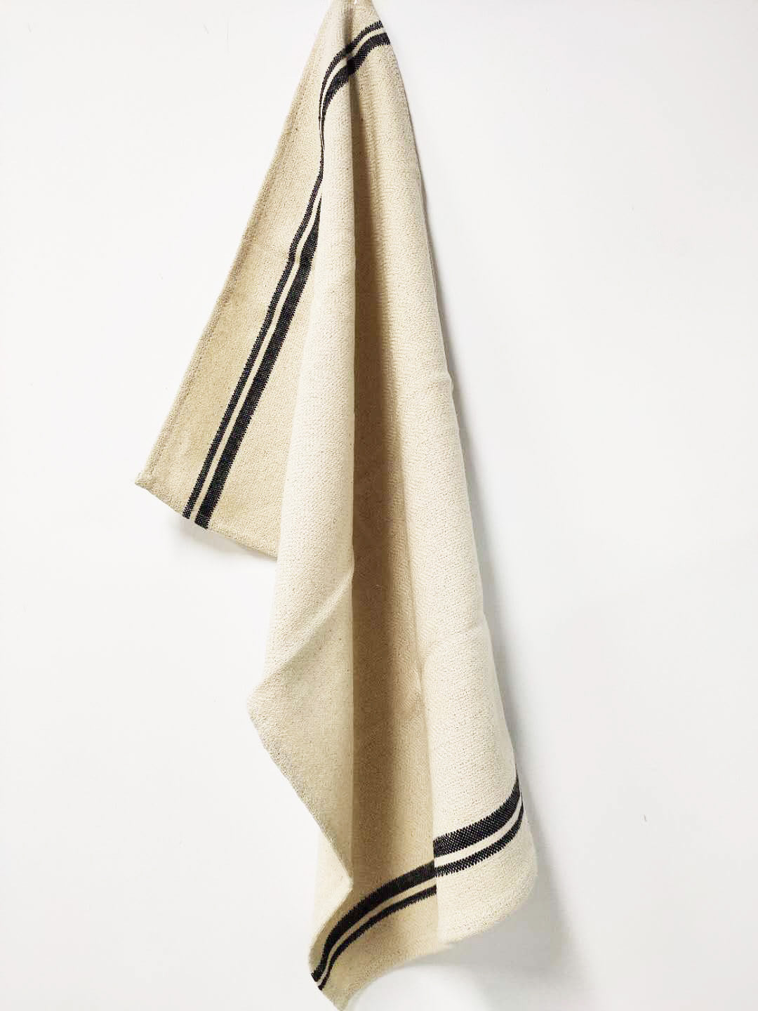 Towels: Border Stripe Tea Towel