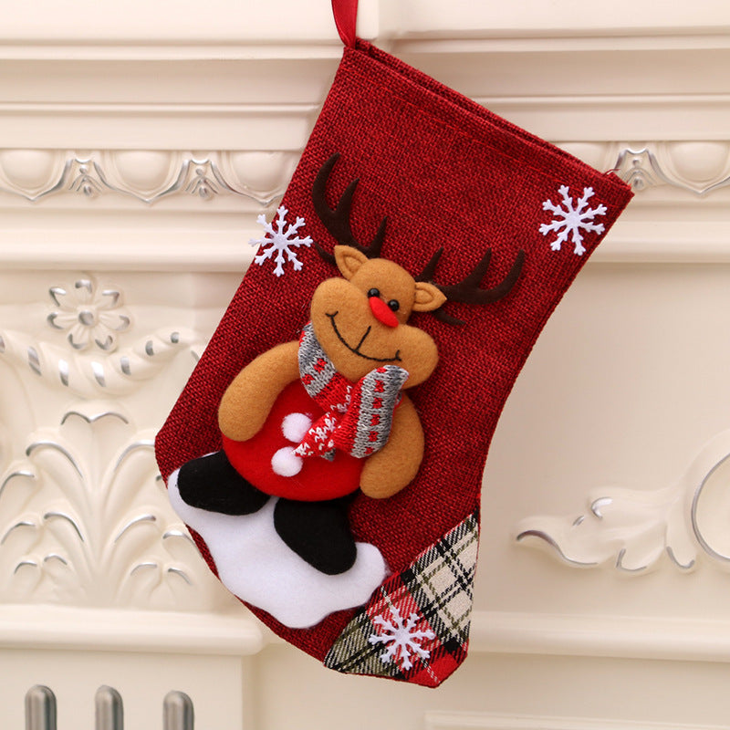 Christmas Decor: 3D Santa Stockings