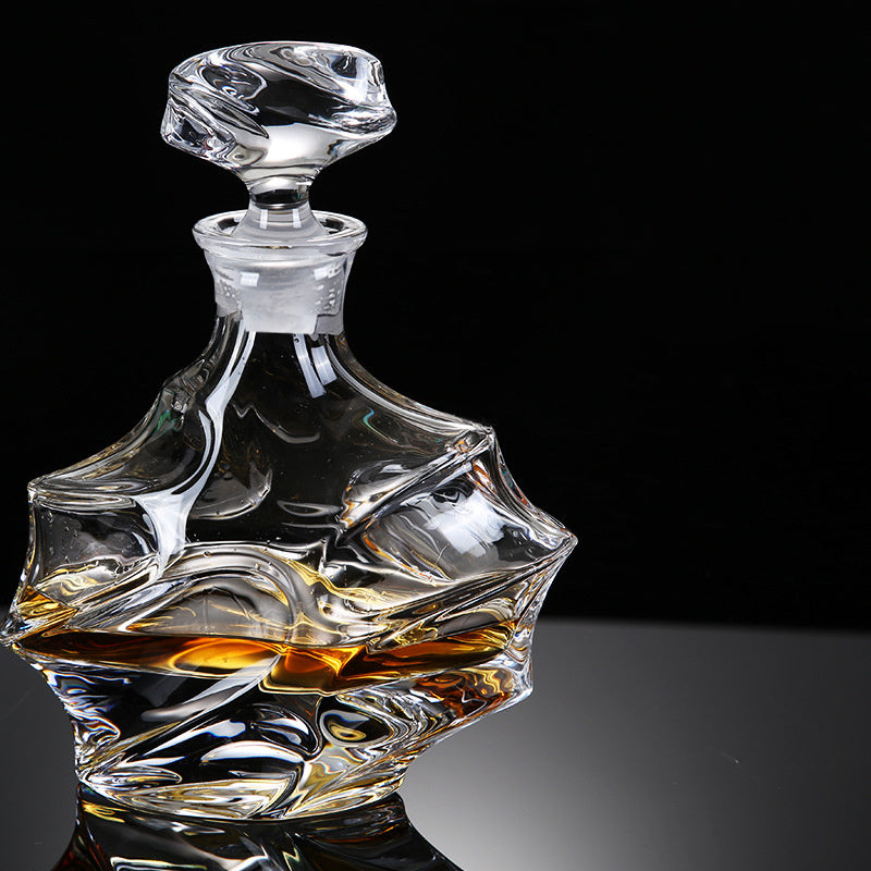 Asymmetrical Whiskey Decanter