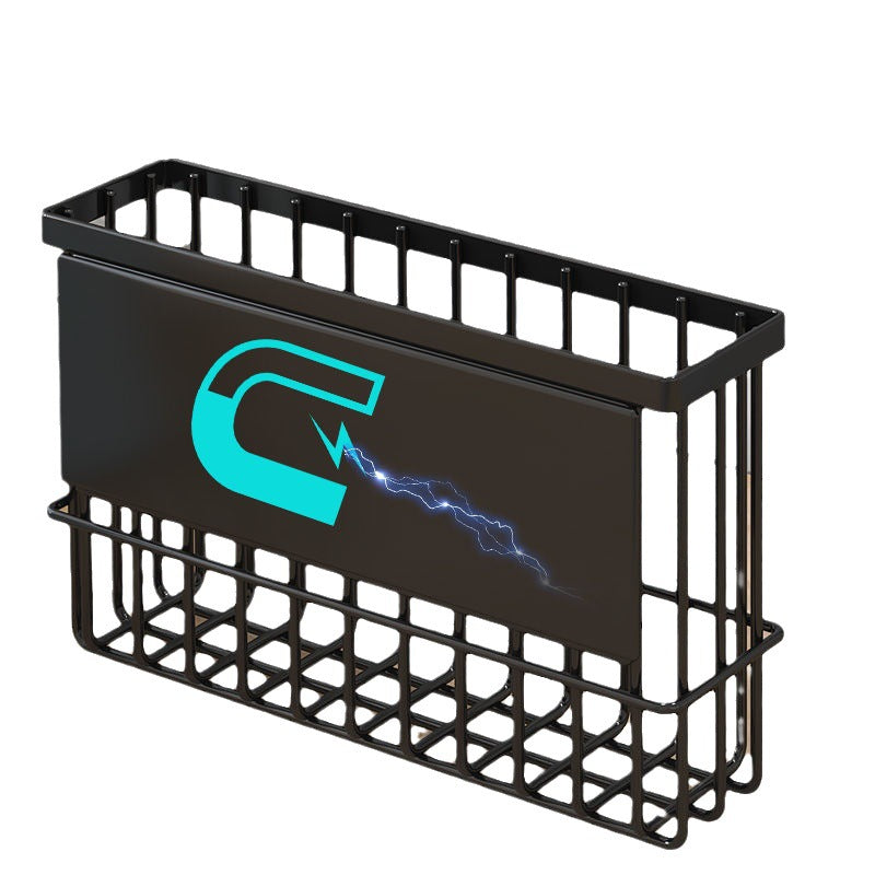 Kitchen Magnetic Storage Rack Basket