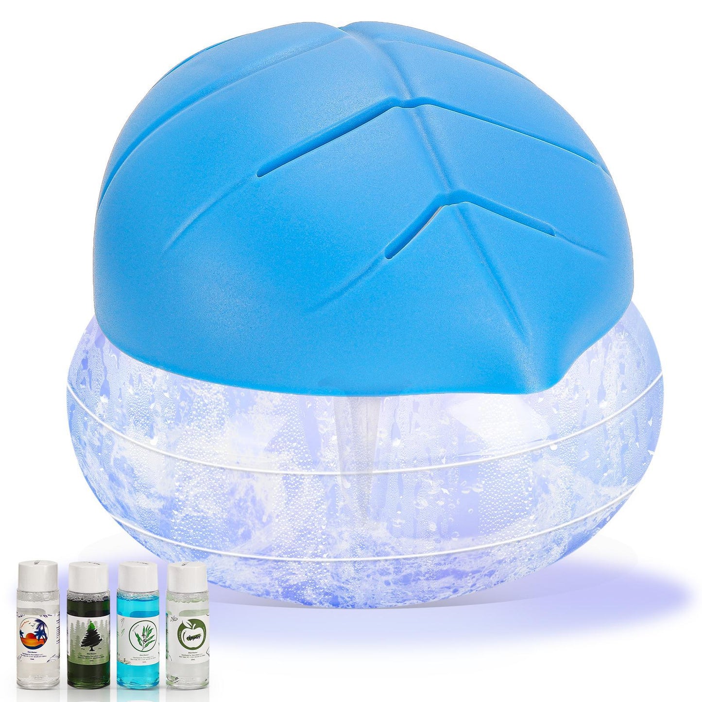 Air Purifier Black  With Aromatherapy Oil 4 Pieces