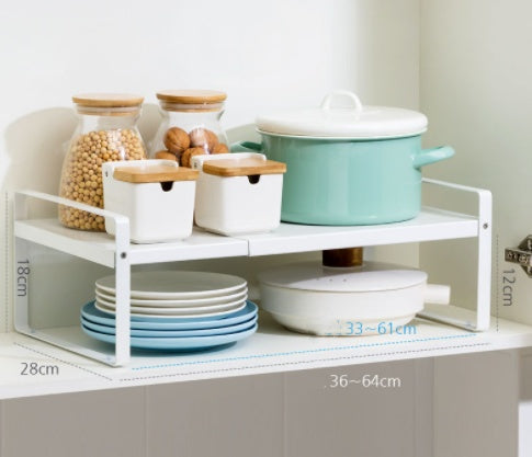 Multi-Tier Storage Rack for Countertop, Cabinets, Shelves