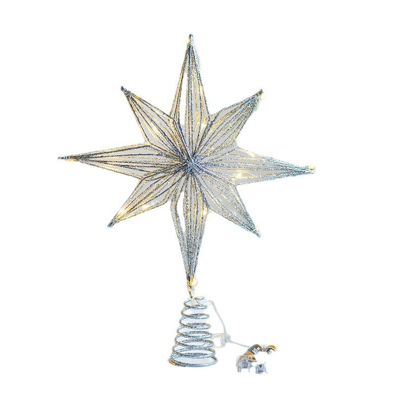 Christmas Tree: Luminous Treetop Star